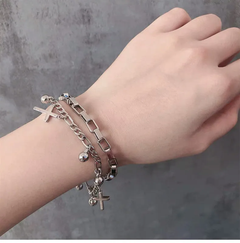 Couple Style Hip-hop Cold European And American Style Bracelet