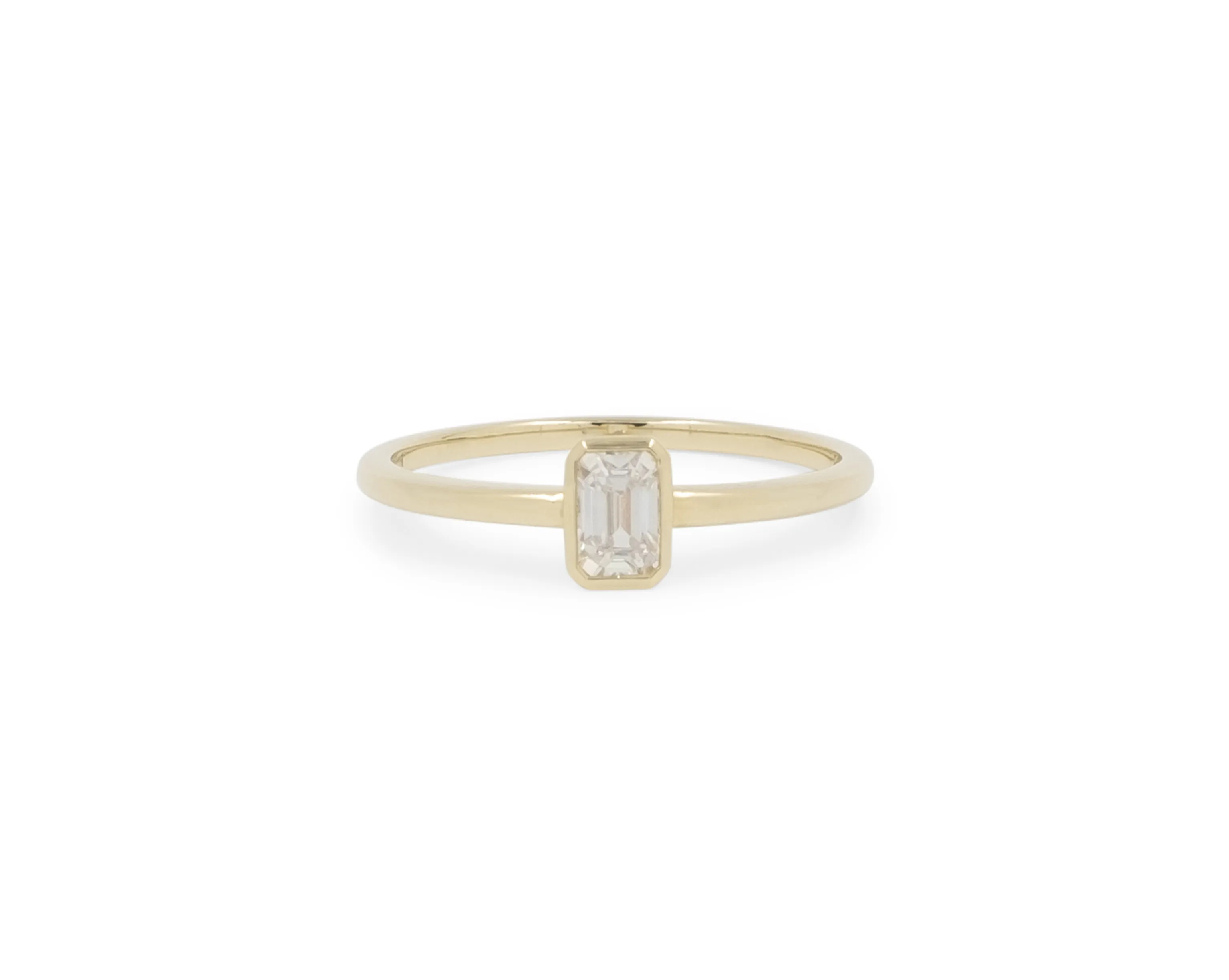 DAINTY EMERALD STACKER