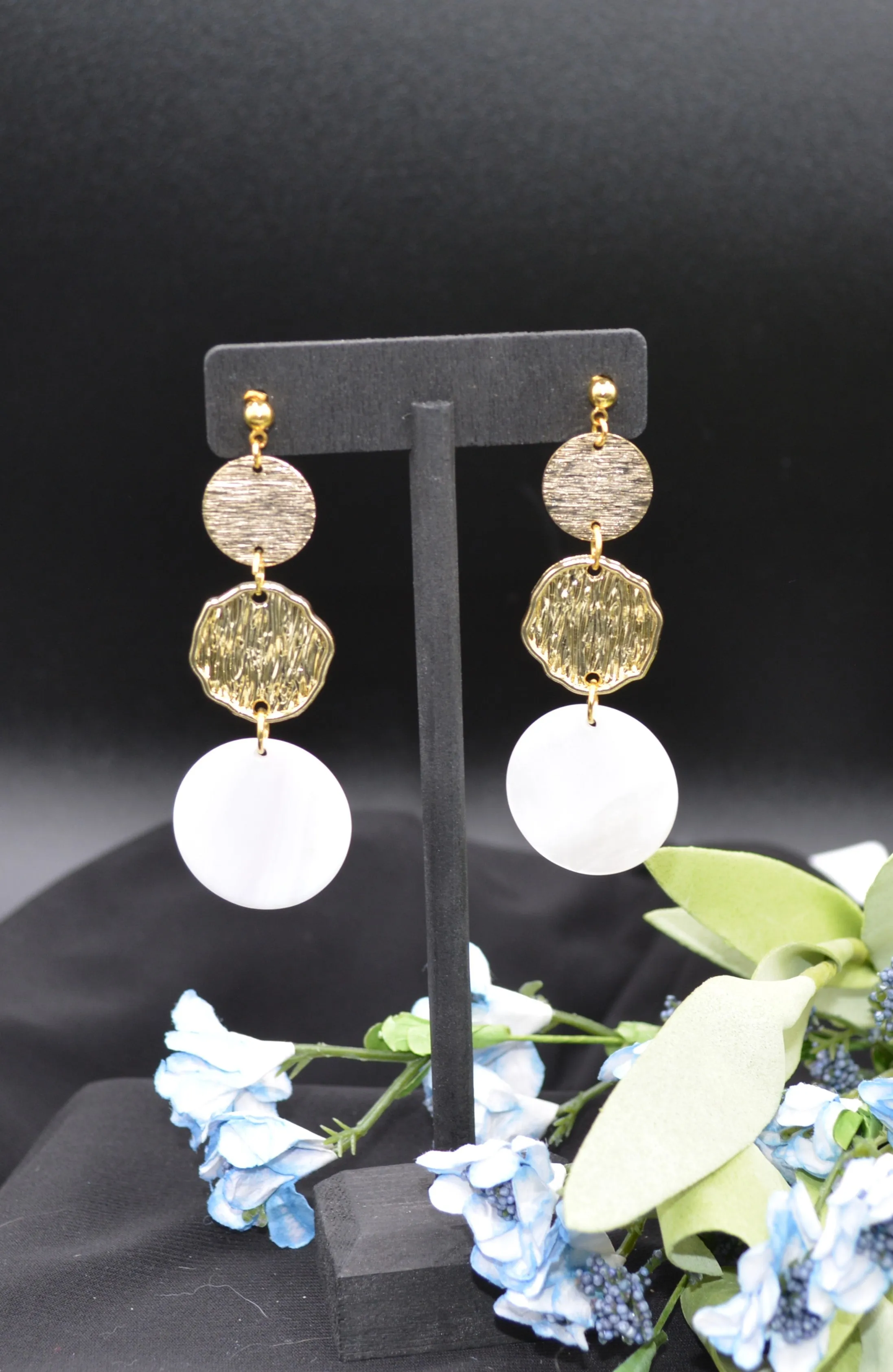 Gold Dangle Earrings