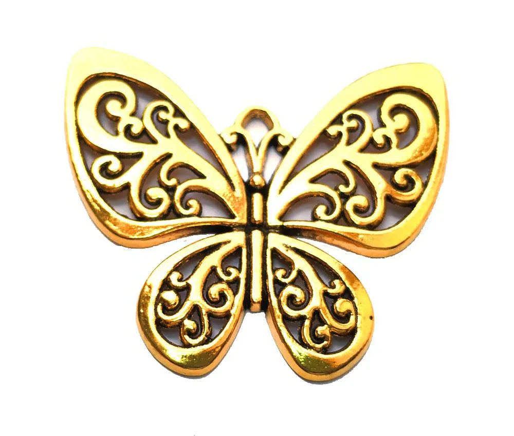 Golden Butterfly Designer Pendant