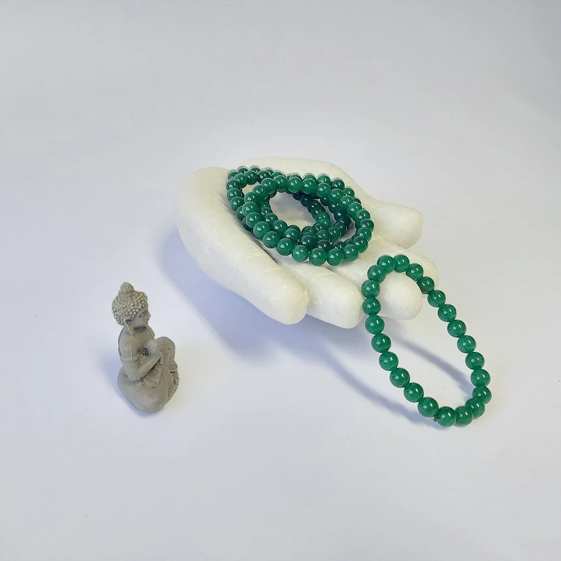 Jade Green Crystal Bracelet