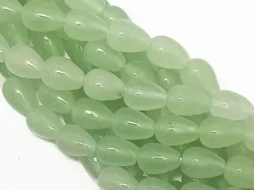 Light Green Drop Natural Jade Stones