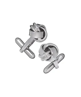 Link Up Classic Metal Knot Cufflinks