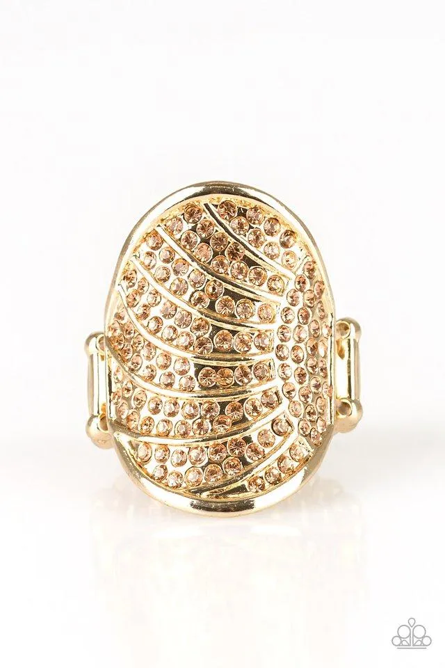 Paparazzi Ring ~ Dazzle Daze - Gold