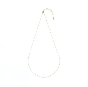 Pearl Line Necklace