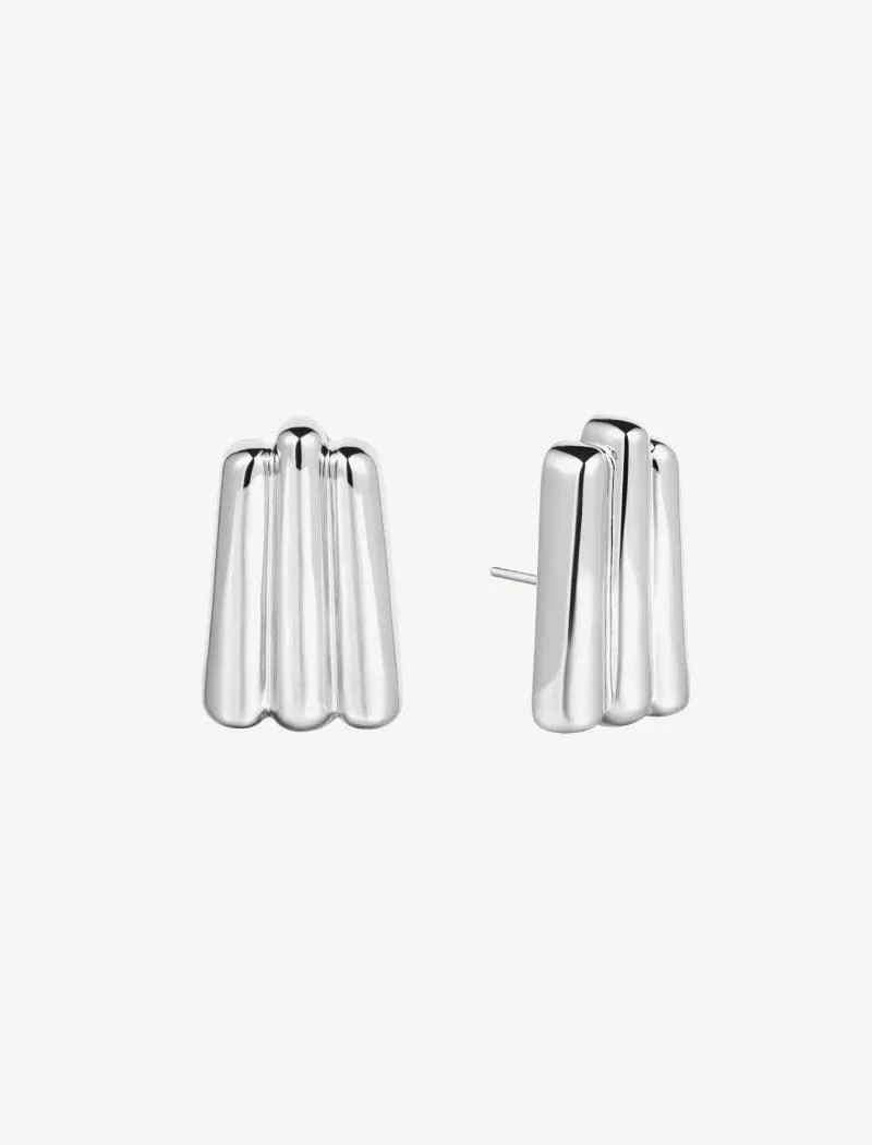 Roxanne Studs | Silver