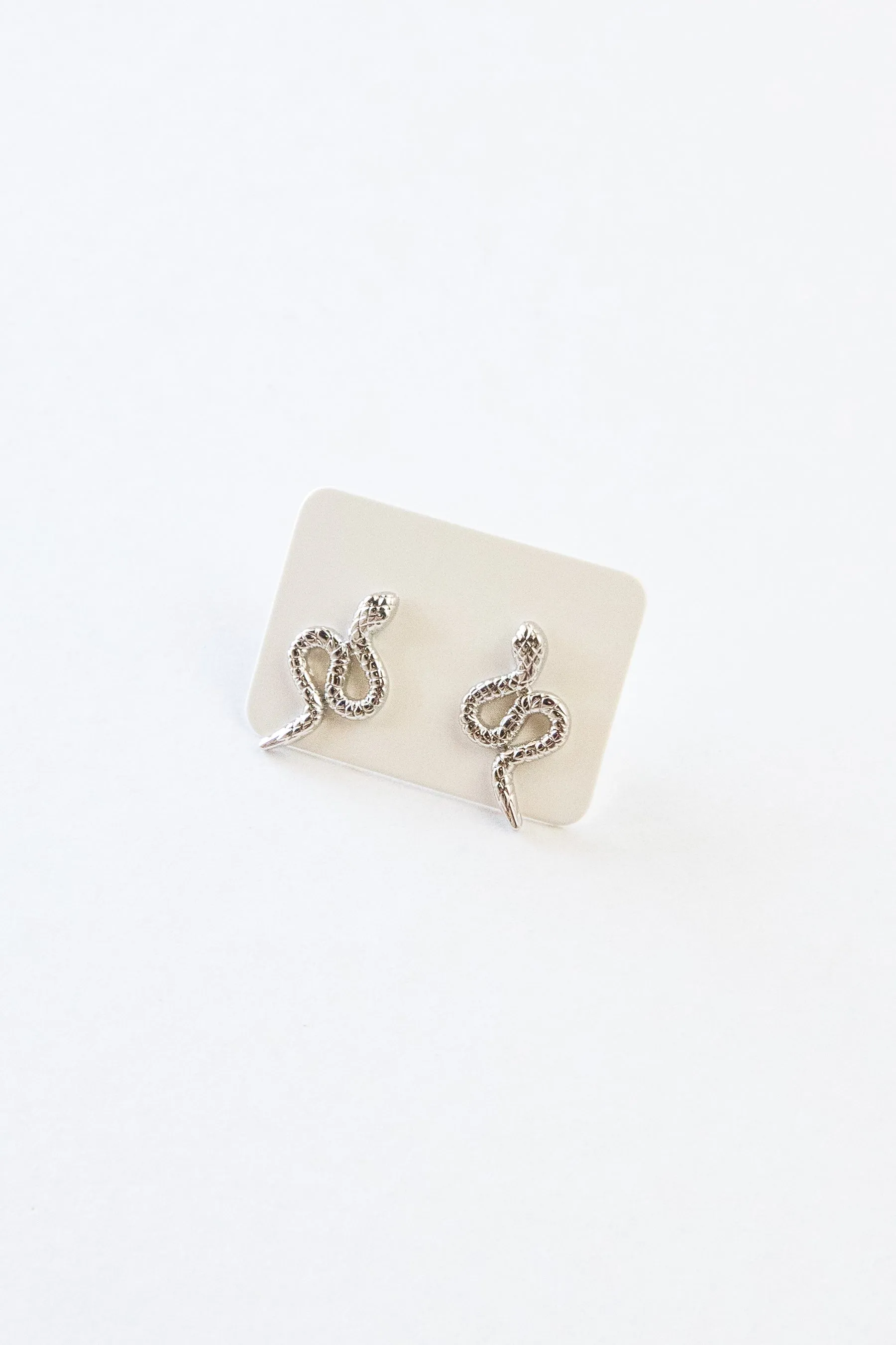 Silver Slither Studs