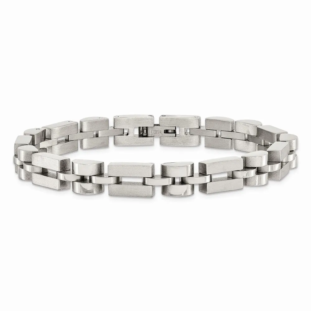 Stainless Steel Brushed & Polished Bracelet