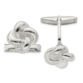 Sterling Silver Knot Cufflinks