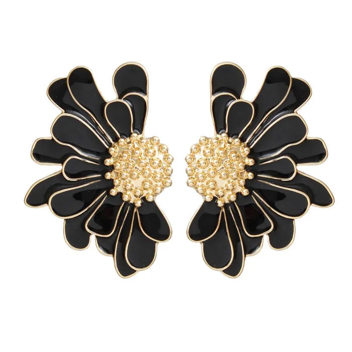 Studs Tropical Flower Earrings for Women